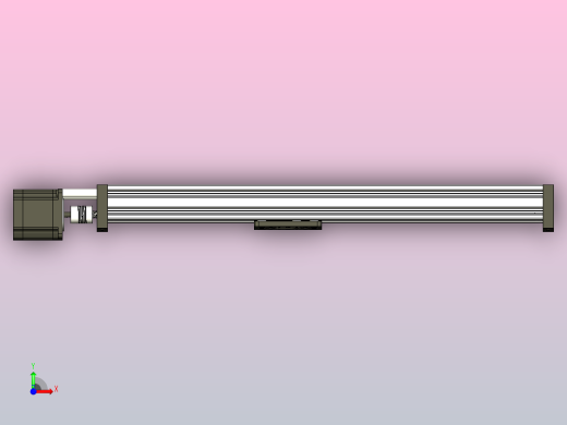 线性致动器滑台前视缩略图