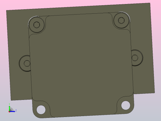 线性致动器滑台左视缩略图