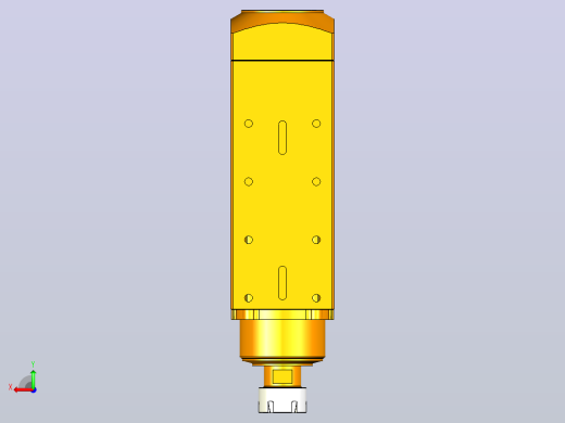 5360C-ER32木工高精雕铣系列手动换刀电主轴[SFM5360C-12-5.5KW-TMP-ER32]后视缩略图