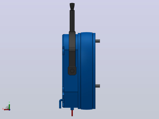 MD-B型电磁圆盘式制动器_MD12-63-B-30-RL-DC24V后视缩略图
