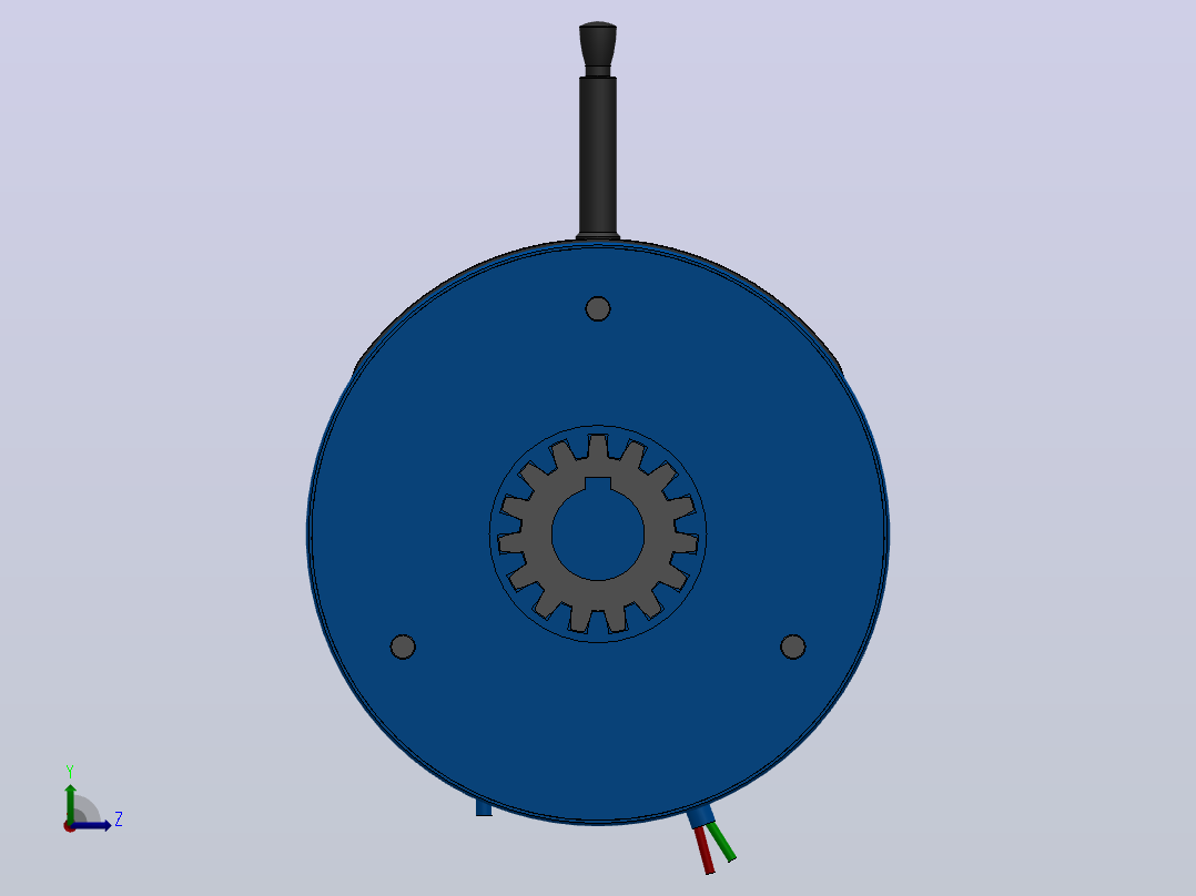 MD-B型电磁圆盘式制动器_MD12-63-B-30-RL-DC24V左视图