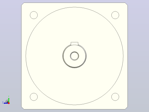 标准型方法兰型·圆法兰型行星齿轮减速器[PNF120-10]右视缩略图