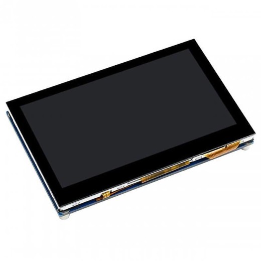 适用于Raspberry Pi的4.3英寸Waweshare电容式显示屏，DSI，800×480缩略图