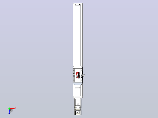 滚珠丝杠直线轴带导轨全封闭TPA-HCR-50S-1210C-L300-M-C-P10-N3俯视缩略图