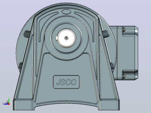 JSCC变频减速电机 f250h03-R右视缩略图