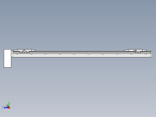 皮带直线轴双滑块型TPA-GCBS-150-P80-L450-RP-M75-N3右视缩略图