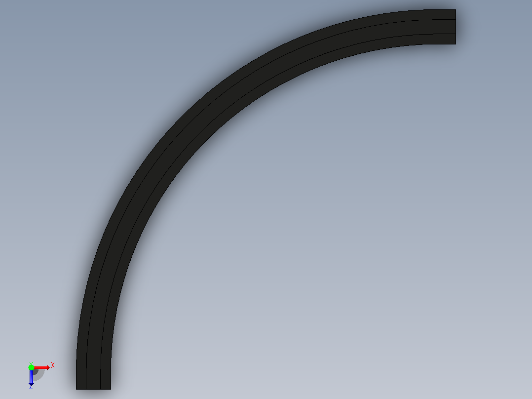 ZWGD-SS881-K325-TA90-R1000-N1-C1转弯轨道俯视图
