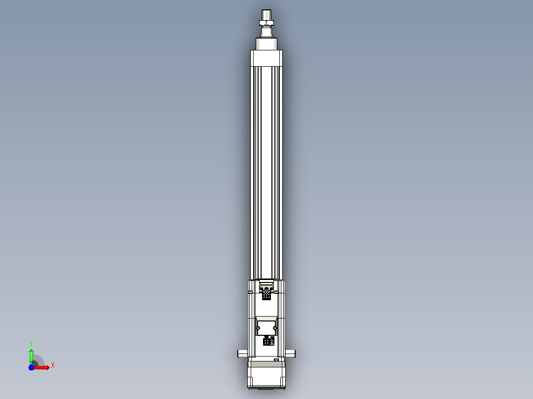 轻载电动缸TPA-ESR40-1210C-L350-MR-TC-W-P40-C3前视图
