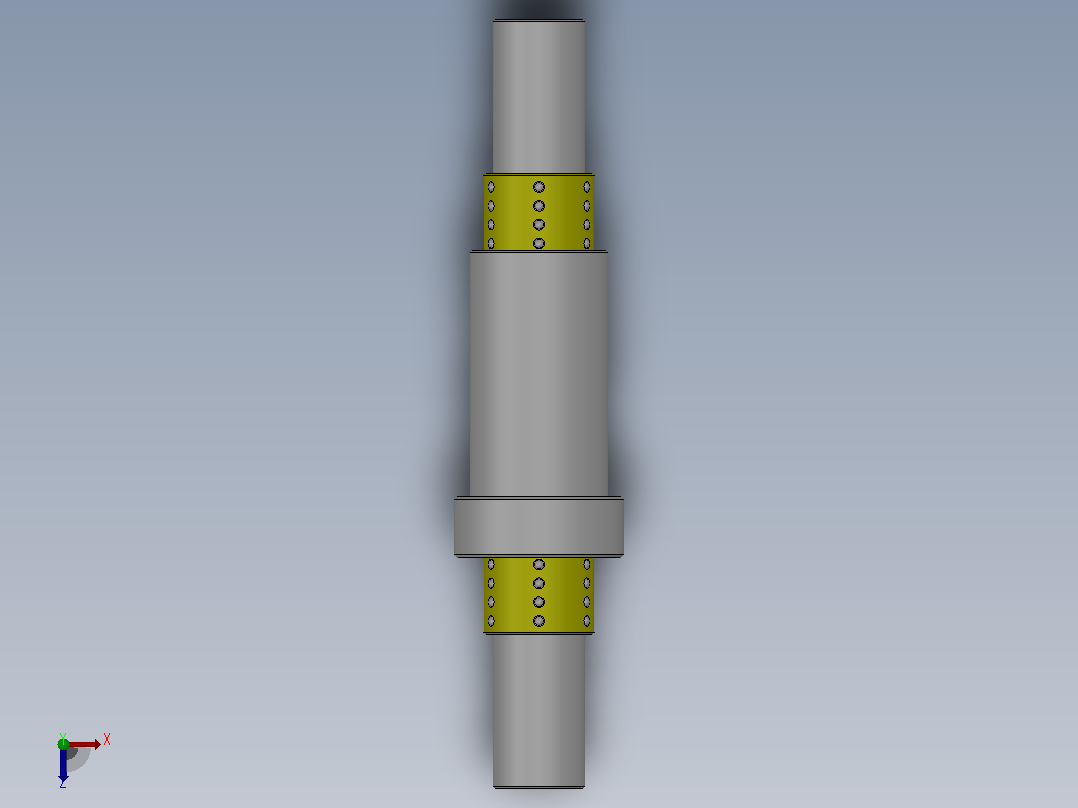 紧凑型微型滚珠衬套导向轴组件_LCSS-6-50-20-30-A俯视图