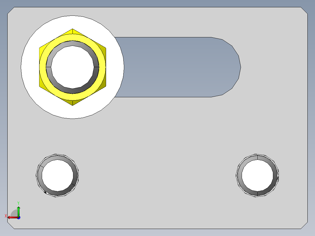 可进行X、Y方向微调的装置安装方法后视图