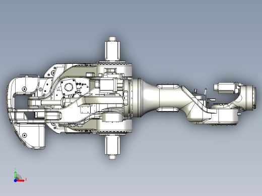 那智机器人nachi mc600 6axis industrial robot前视缩略图