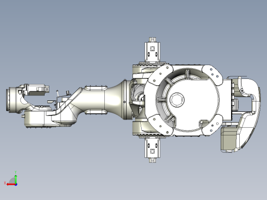 那智机器人nachi mc600 6axis industrial robot后视缩略图