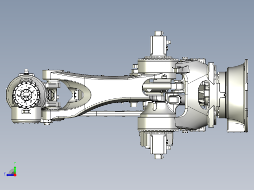 那智机器人nachi mc600 6axis industrial robot右视缩略图