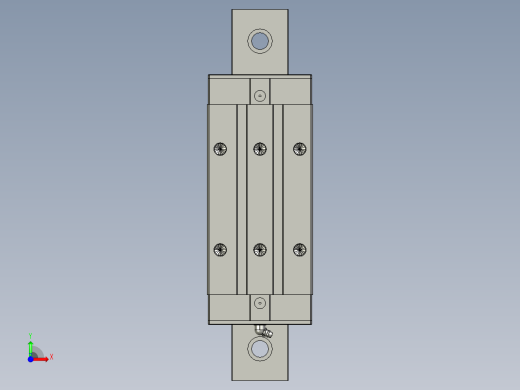 台湾腾展 全系列导轨3D库Linear Guideway前视缩略图