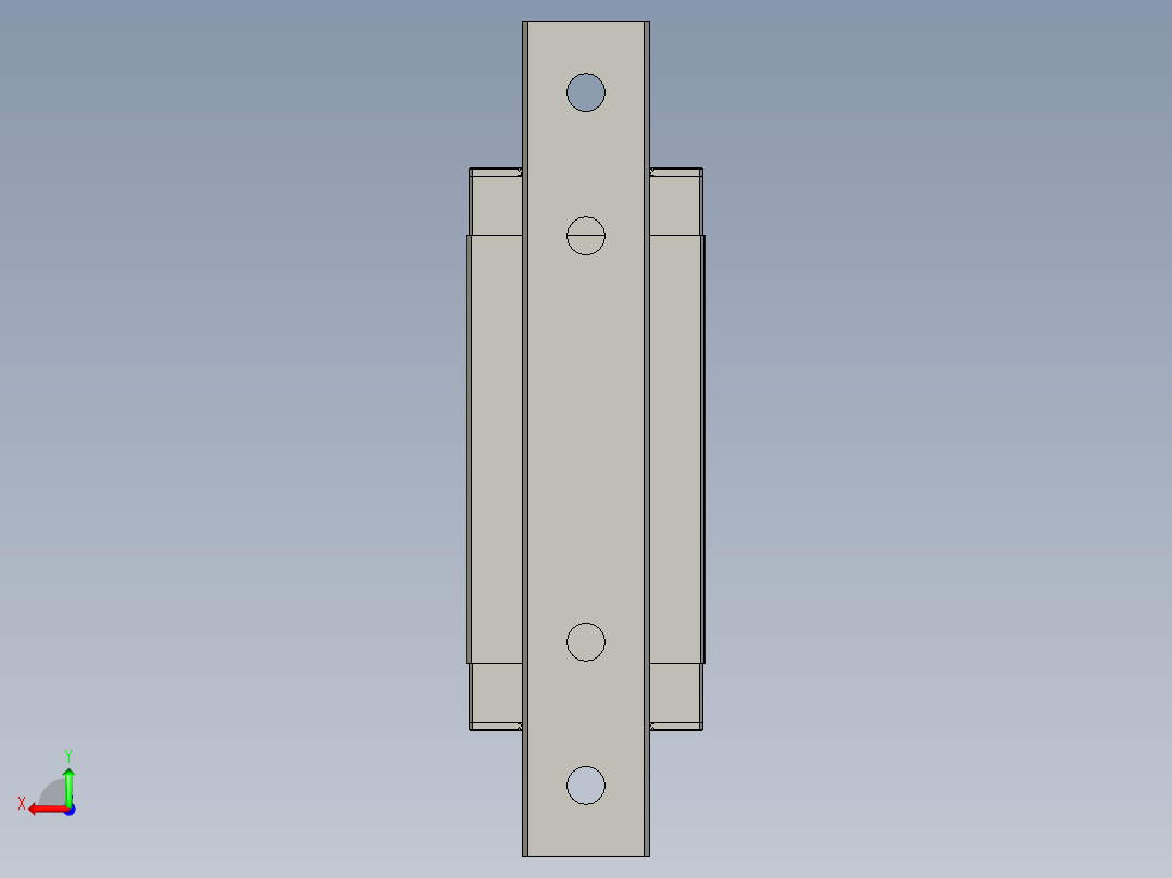 台湾腾展 全系列导轨3D库Linear Guideway后视图