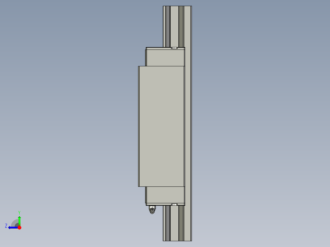 台湾腾展 全系列导轨3D库Linear Guideway右视图