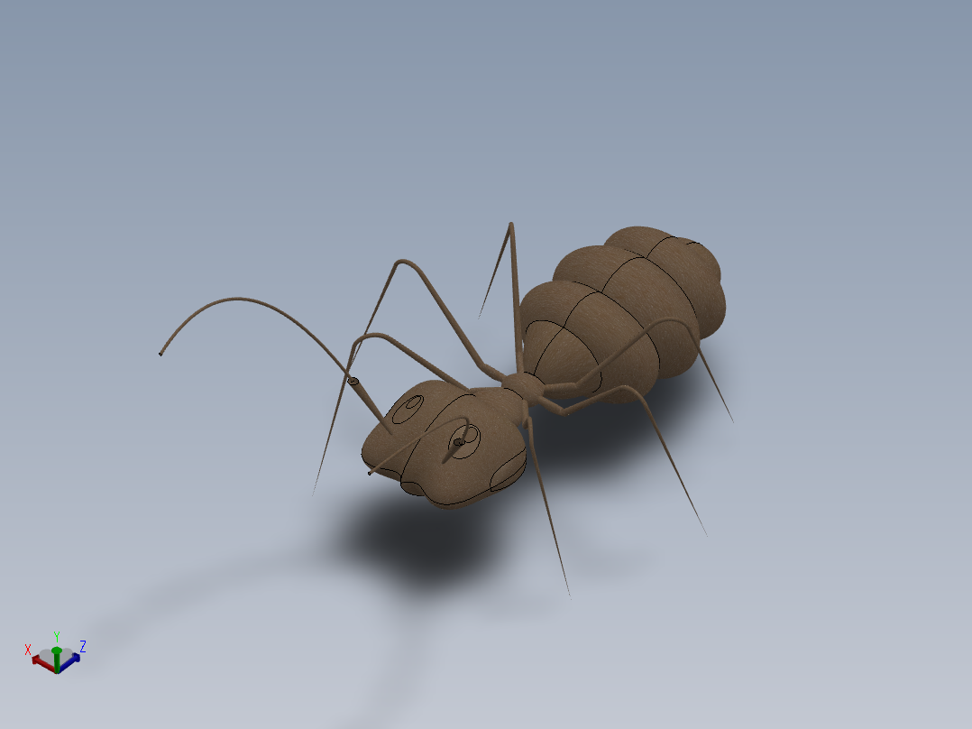 卡通蚂蚁3d模型