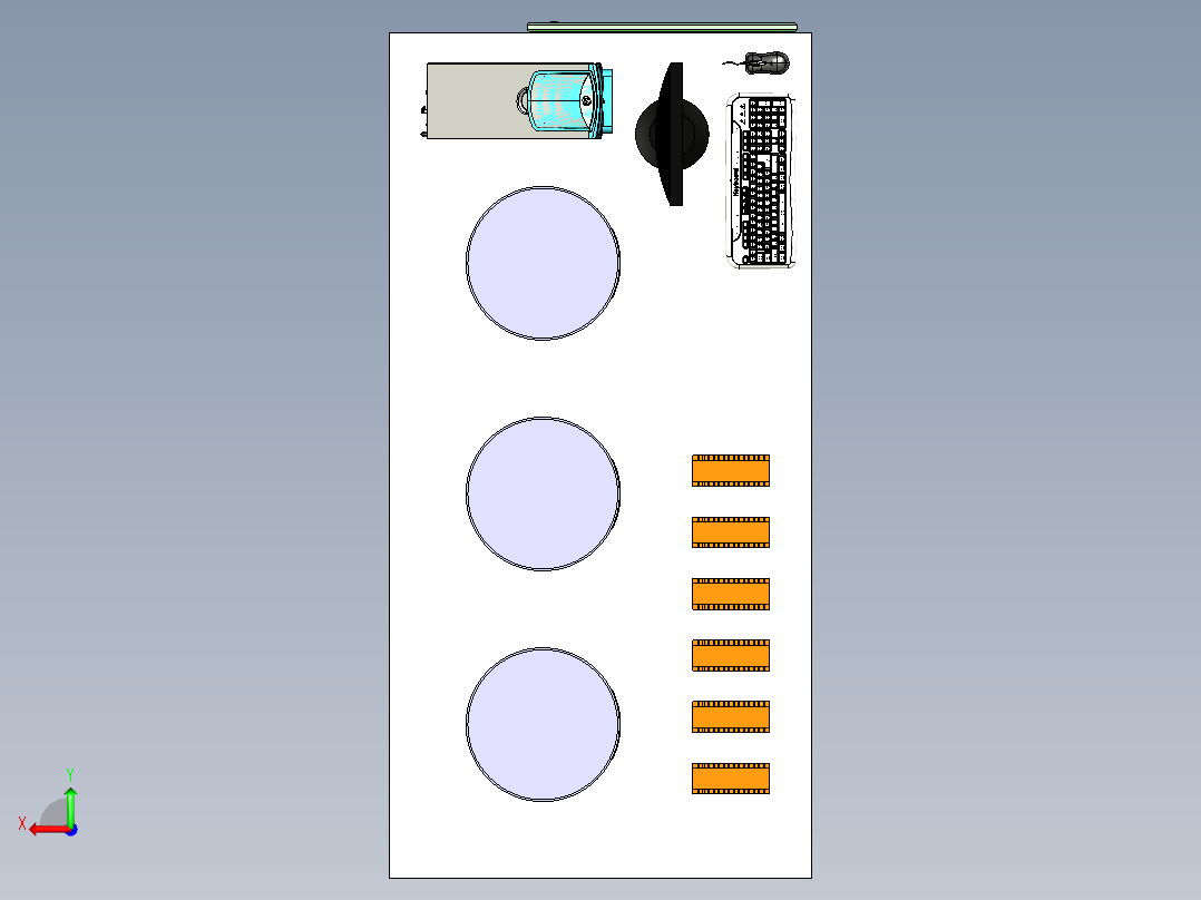 接近传感器绝缘阻搞测试设备后视图