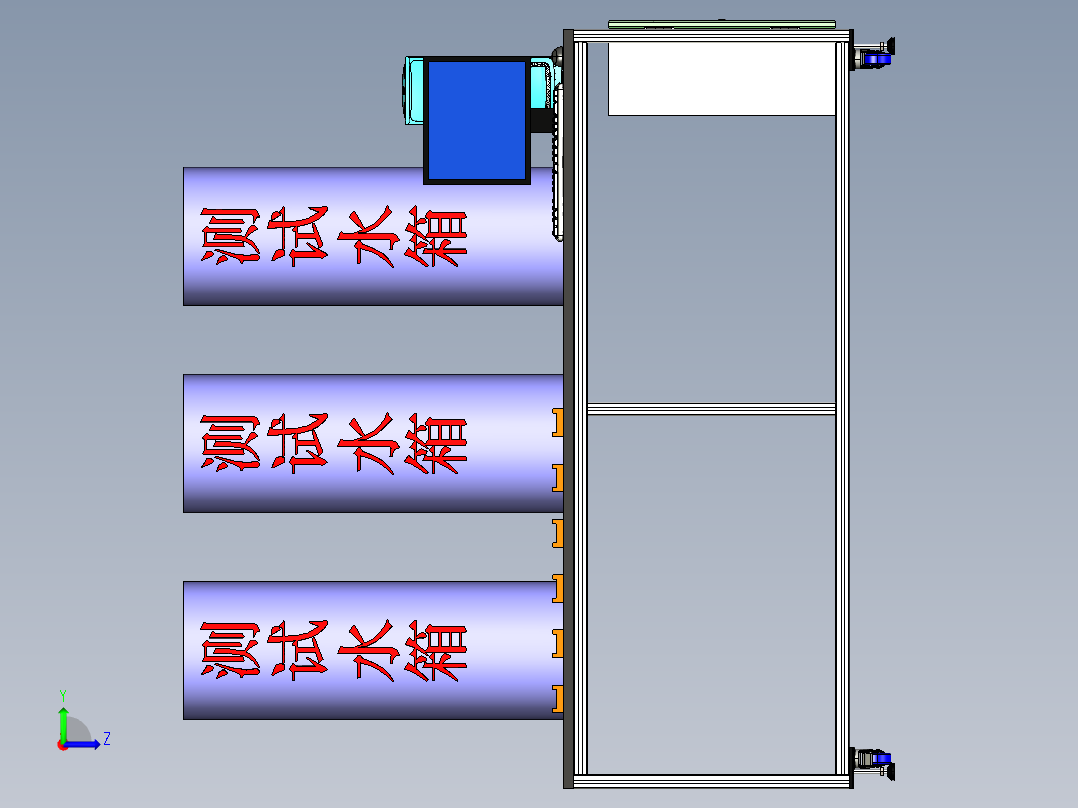 接近传感器绝缘阻搞测试设备左视图