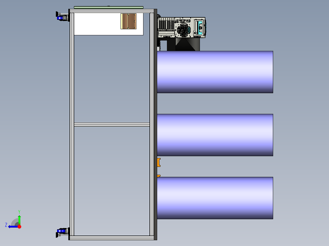 接近传感器绝缘阻搞测试设备右视图