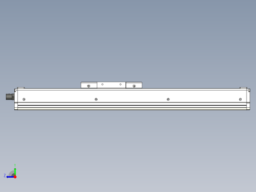 Toyo东佑达直线模组-ECH10-250-M-A2.stp；.ste；.step右视缩略图
