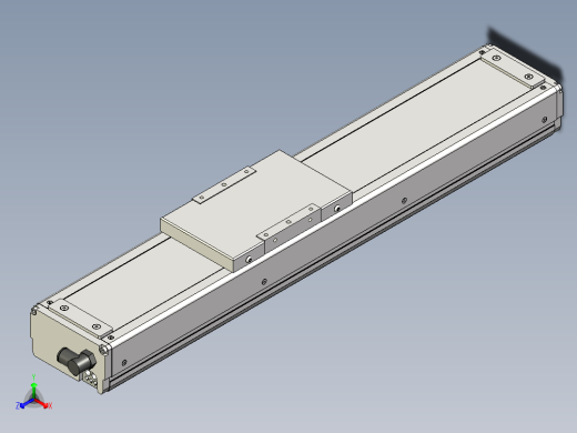Toyo东佑达直线模组-ECH10-250-M-A2.stp；.ste；.step正等轴测缩略图
