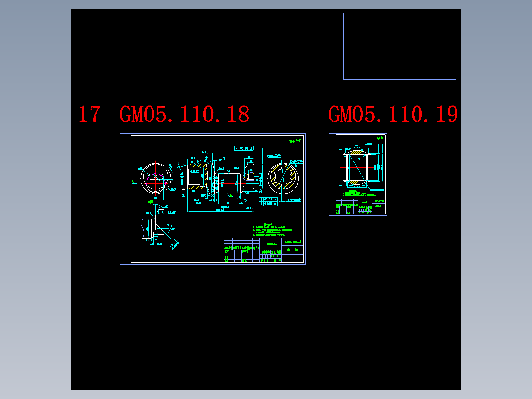 液压马达全套CAD图纸 C181 机械设计CAD图纸DWG图纸2D图纸