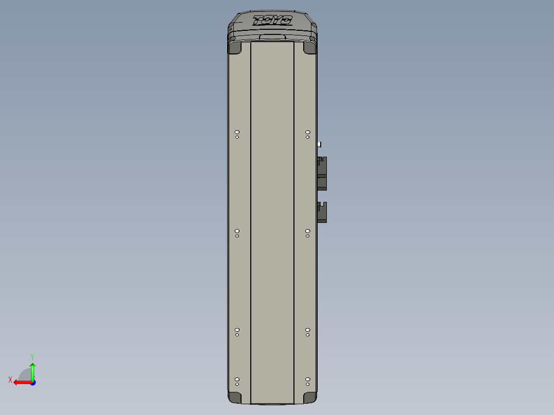 Toyo东佑达直线模组-ETH13-350-M+煞車后视图