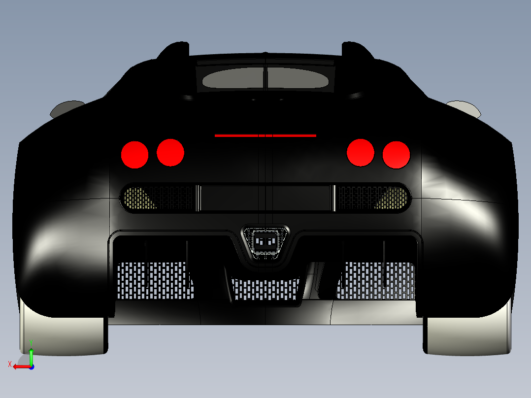 布加迪·威龙 (1)后视图