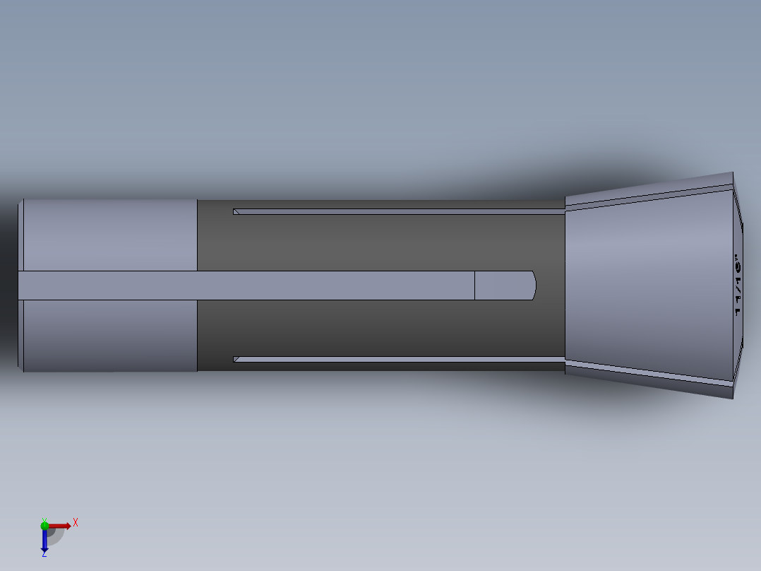 R8-夹头组-R8 COLLET 0.688.SLDPRT俯视图