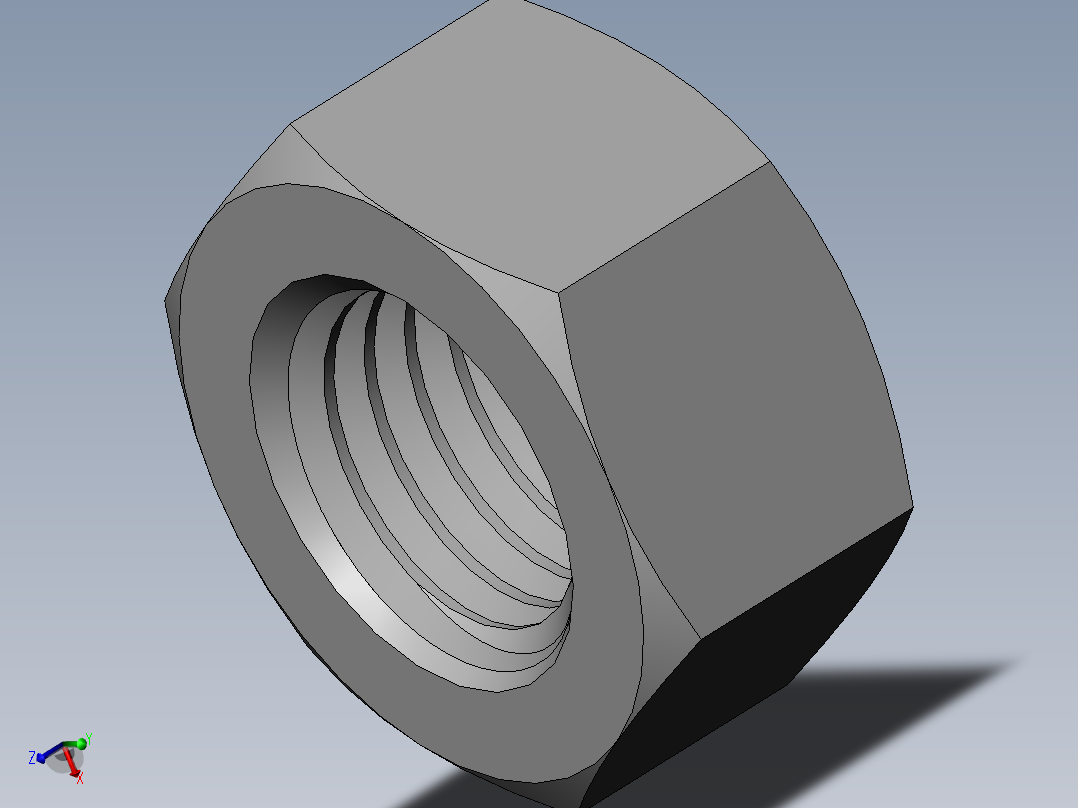 DIN 934 螺母-M24 Nut.SLDPRT