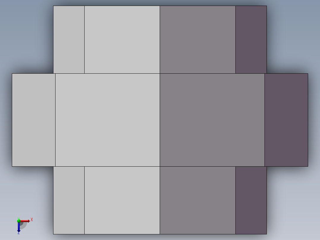 活接-等径内丝直通 DN32俯视图