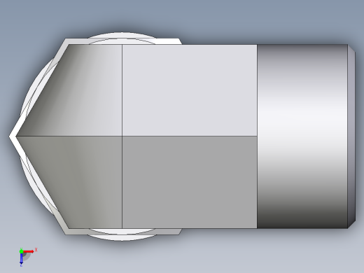 卡套式工业通用硬管接头EO_Adjustable_Locknut_elbow_WEE20SMOMDCF俯视缩略图