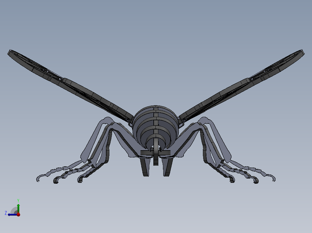 激光下料拼图蚂蚁AutoCAD, SOLIDWORKS 2016右视图