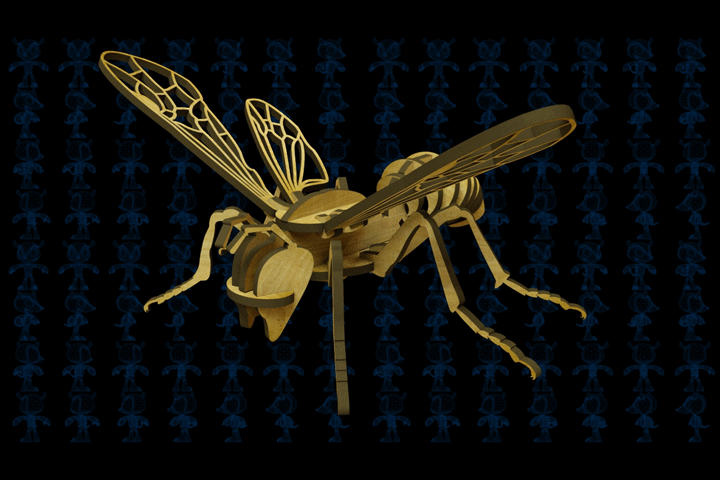 激光下料拼图蚂蚁AutoCAD, SOLIDWORKS 2016