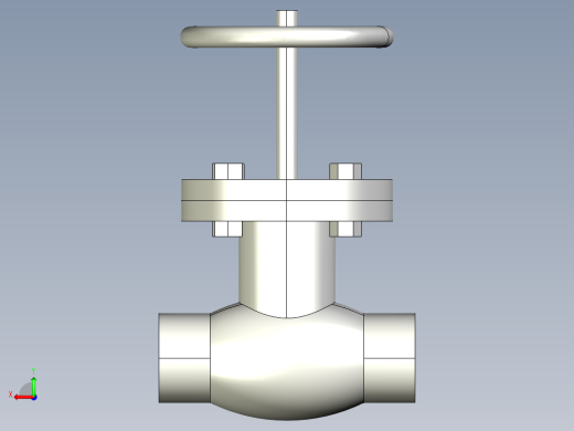 阀门模型globe_valve_(asme_b16.34)_bw_-150-2500后视缩略图