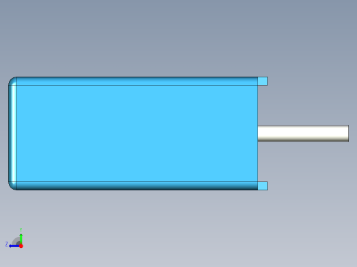 无源元件封装-CAP_BOX_7.3x3.5x8_BL右视缩略图