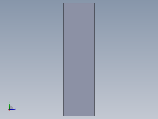 二门更衣柜左视缩略图