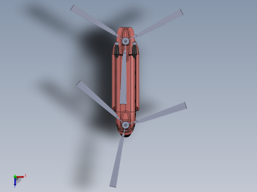 8波音 CH-47 支奴干---格式为：STP俯视缩略图