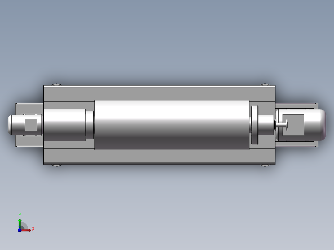 废液离心机前视图
