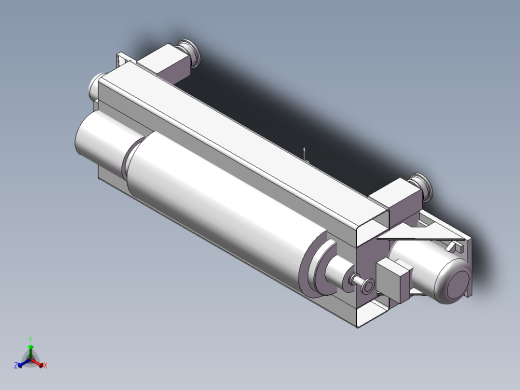 废液离心机正等轴测缩略图