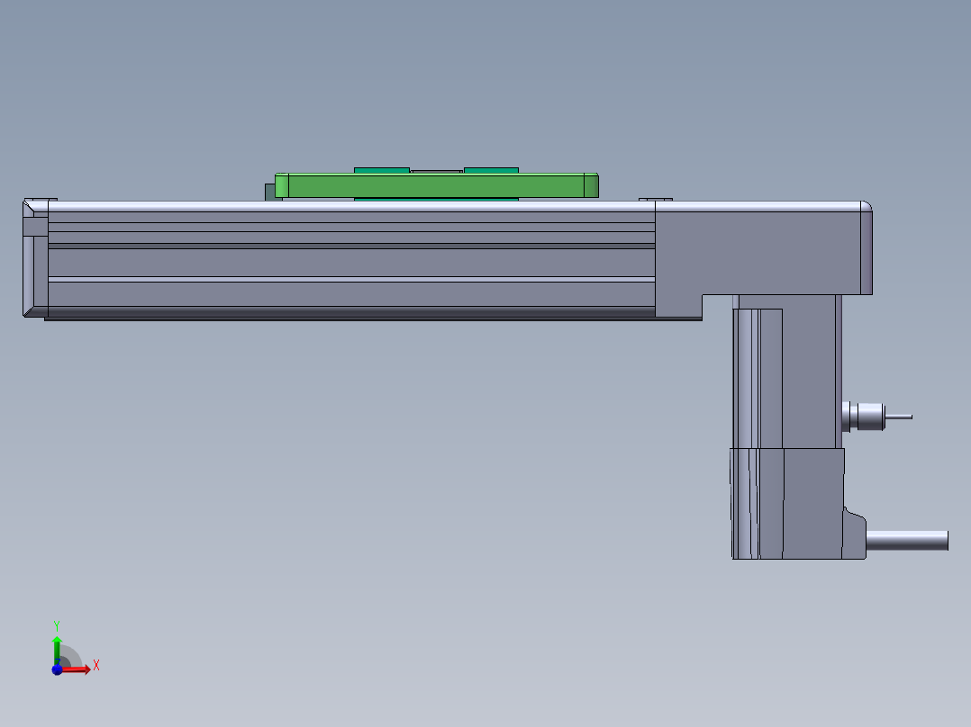MCB同步带全封闭MCB6-BM-100W前视图