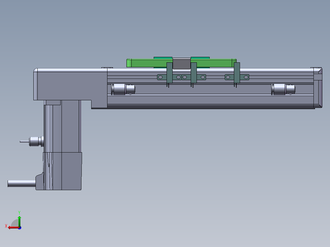 MCB同步带全封闭MCB6-BM-100W后视图