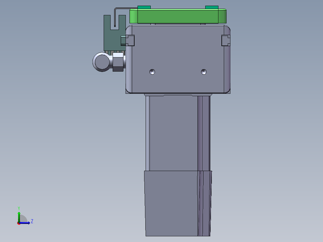 MCB同步带全封闭MCB6-BM-100W左视图