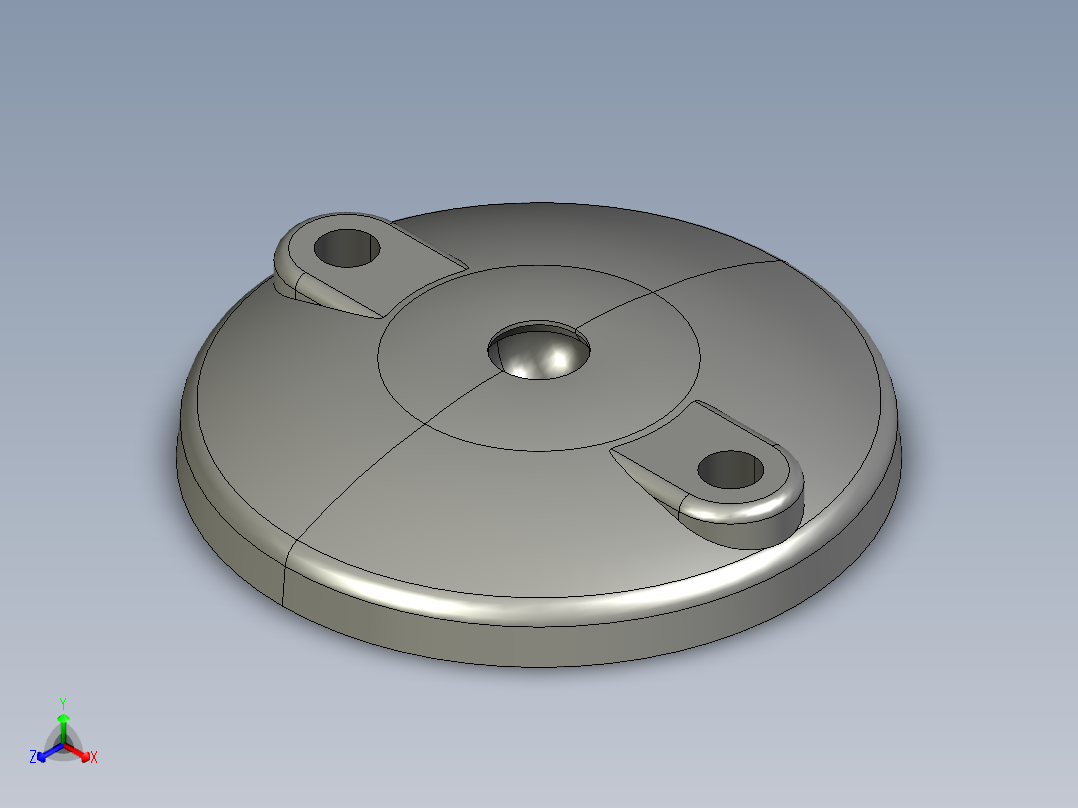 型材-KJN NYLON BOLT DOWN _00 BASE 098D100KB主视图