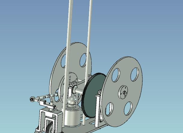 无碳小车(走S型道路) 机械设备 3D模型图纸 设计素材