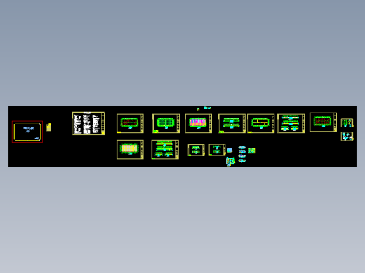 江苏常州钢结构方案CAD图