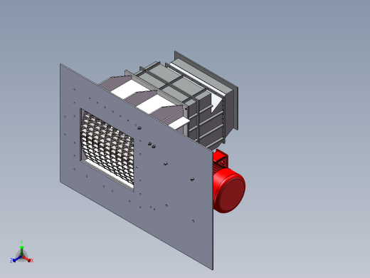 石材破碎机设计正等轴测缩略图