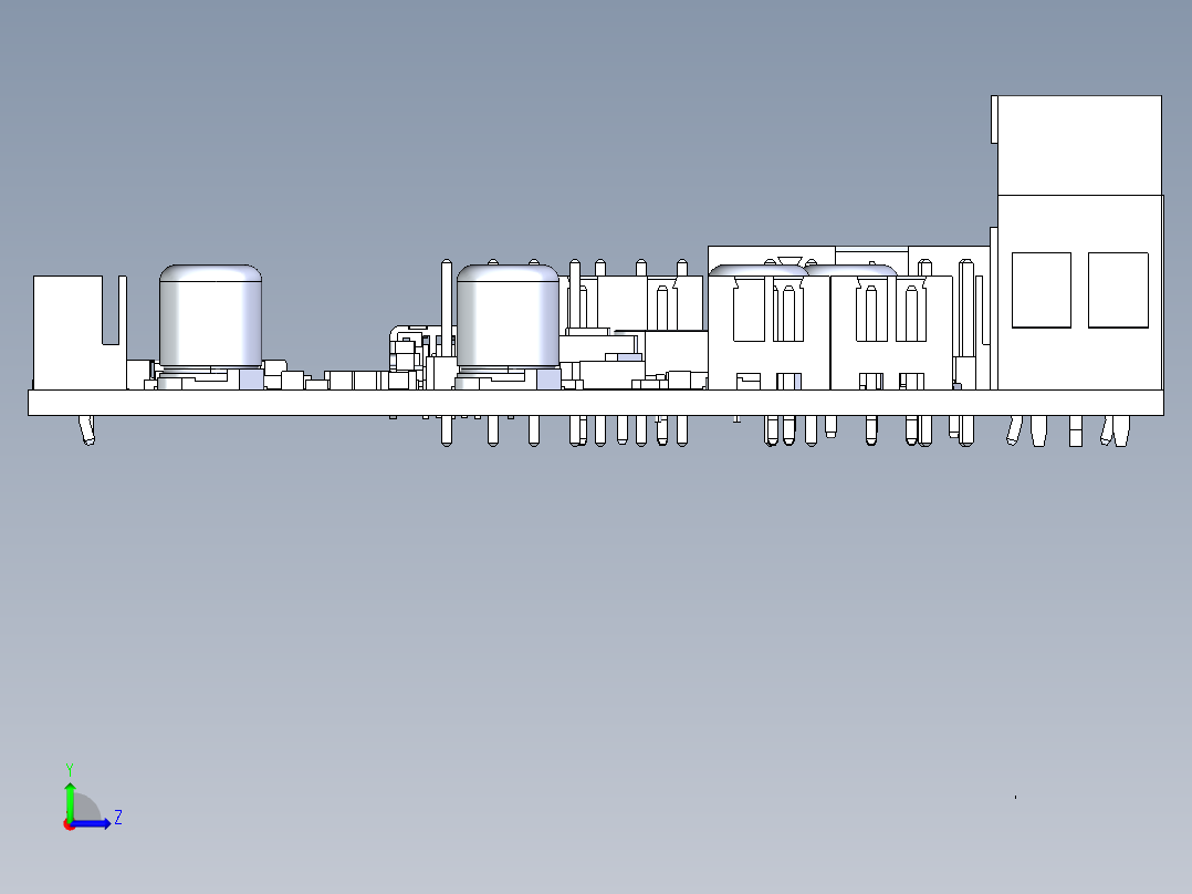 电路板、主板(191)左视图