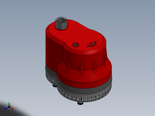 泵、水泵(14)正等轴测缩略图